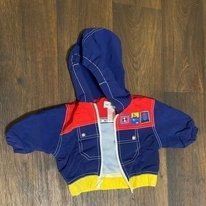 ✨VTG✨ Newborn Gymboree Tyke Windbreaker Jacket